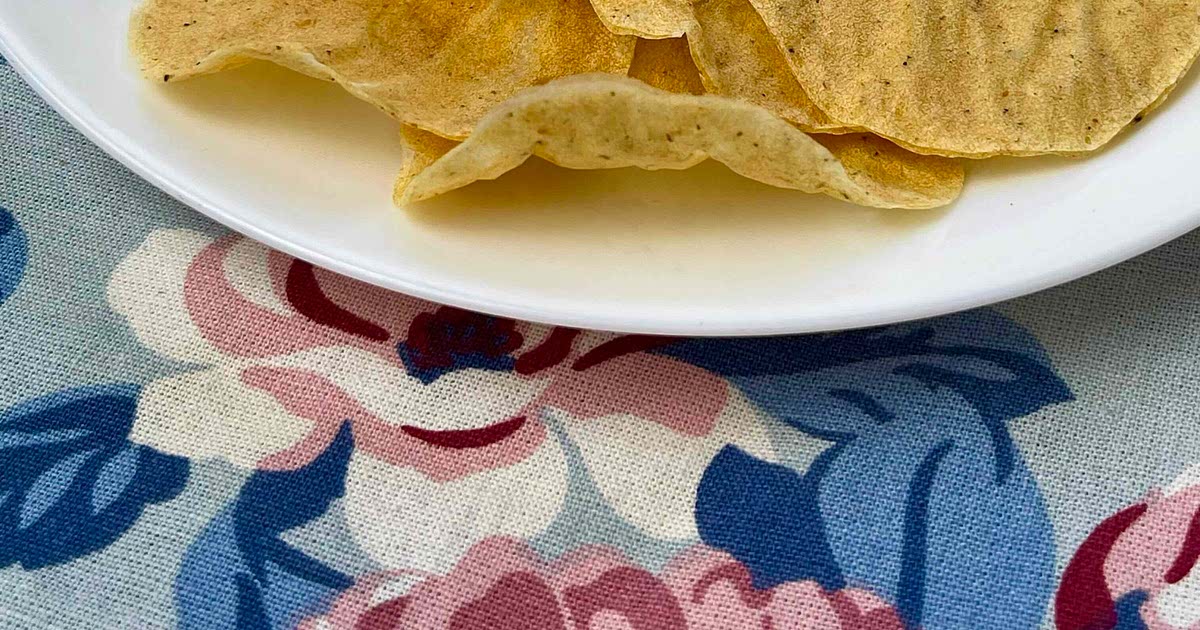 Healthier Crunchy Potato Chips Recipe Samsung Food