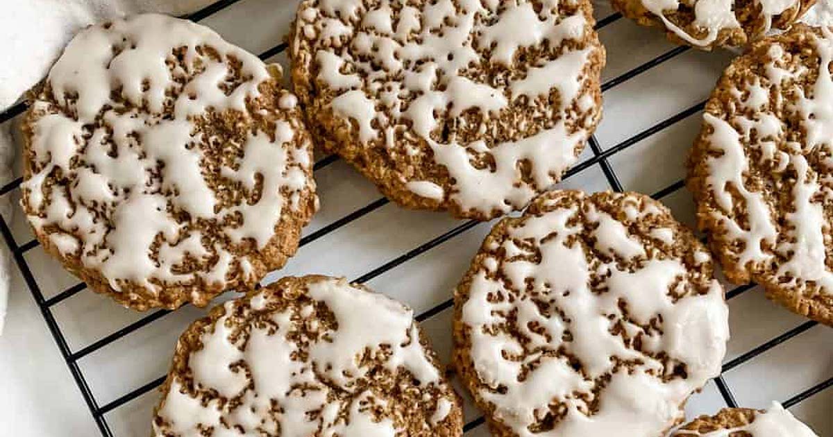Vegan Iced Oatmeal Cookies Recipe Samsung Food Vegan Iced Oatmeal Cookies Recipe Samsung Food