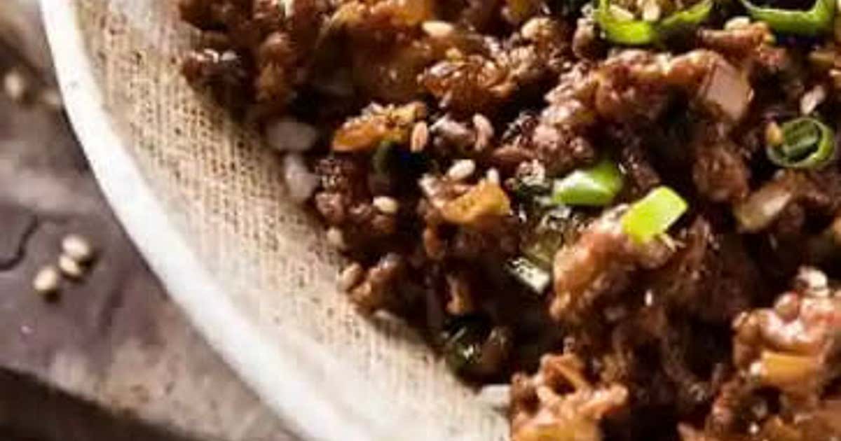Keto Asian Ground Beef Recipe Samsung Food App