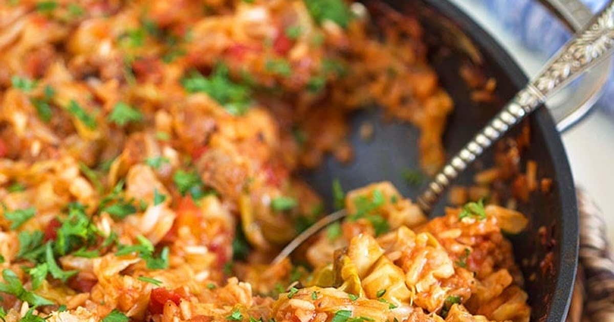 Stuffed Cabbage Casserole Recipe Samsung Food