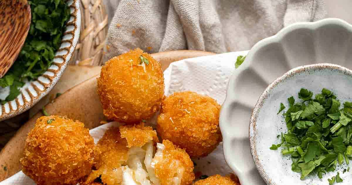 Fried Goat Cheese Balls Recipe Samsung Food