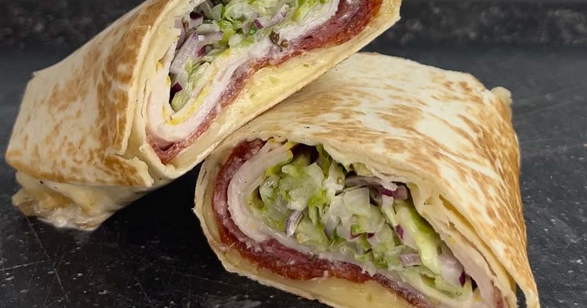Grinder salad wrap Recipe Samsung Food App
