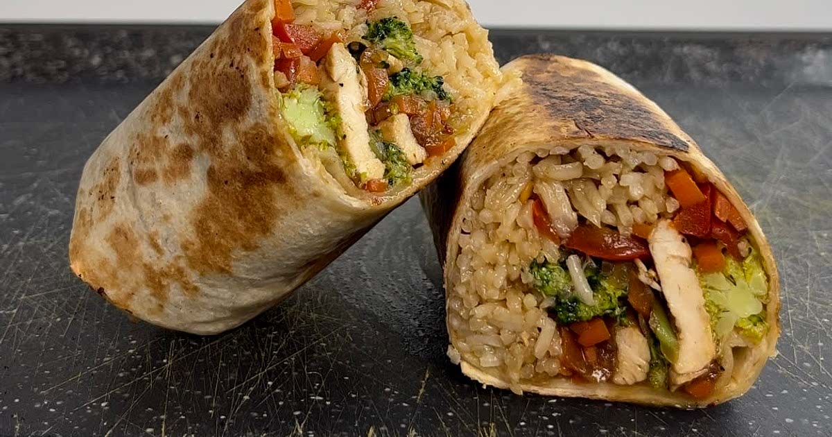 Chicken teriyaki wrap Recipe | Samsung Food App