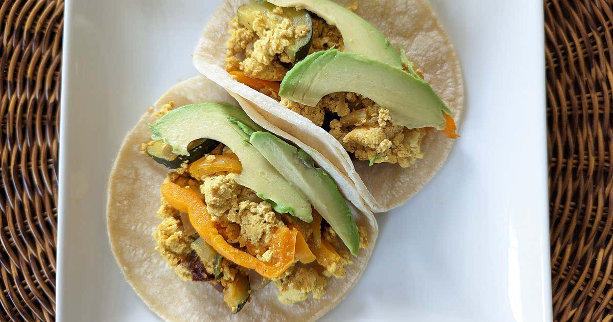 Tofu Scramble Breakfast Tacos Recipe Samsung Food