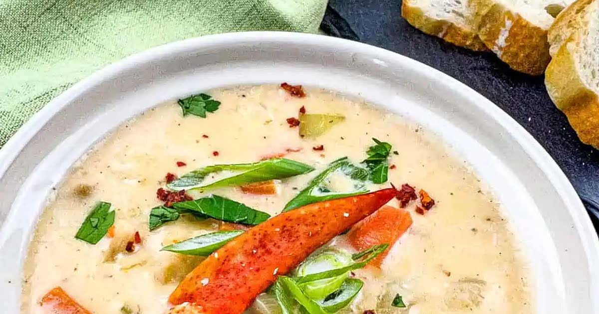 Lobster Chowder Recipe — Samsung Food