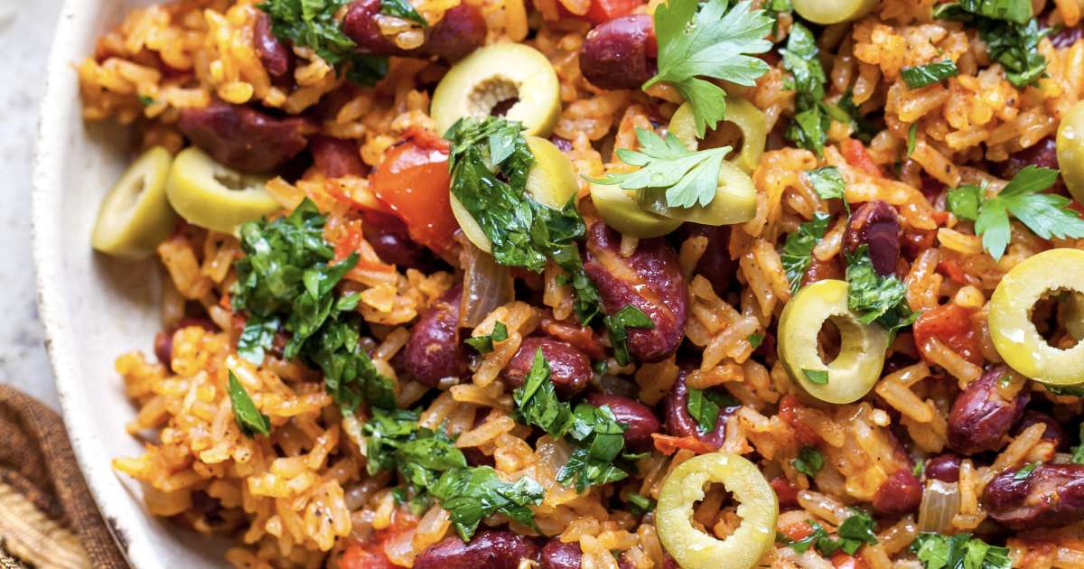 Spanish Rice and Beans Recipe - Samsung Food