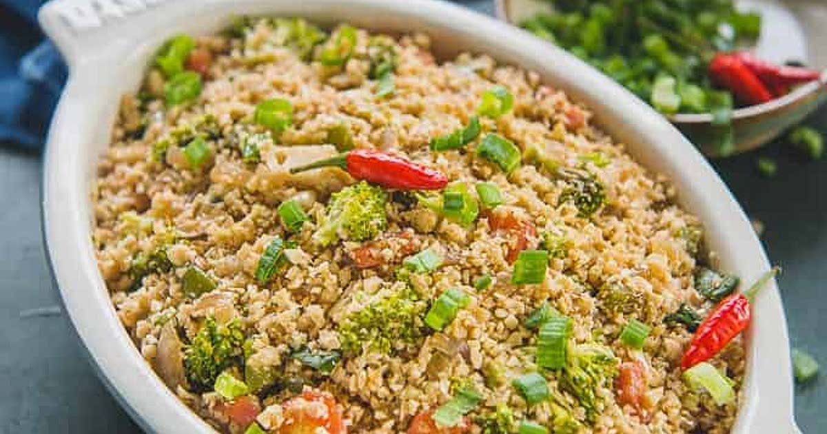 Asian Cauliflower Rice Recipe Samsung Food