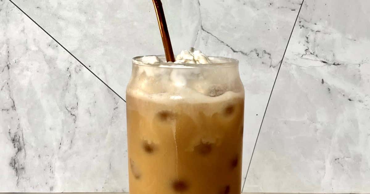 Salted Caramel & Maple Iced Latte Recipe Samsung Food