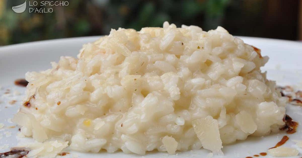 risotto al parmigiano con bimby