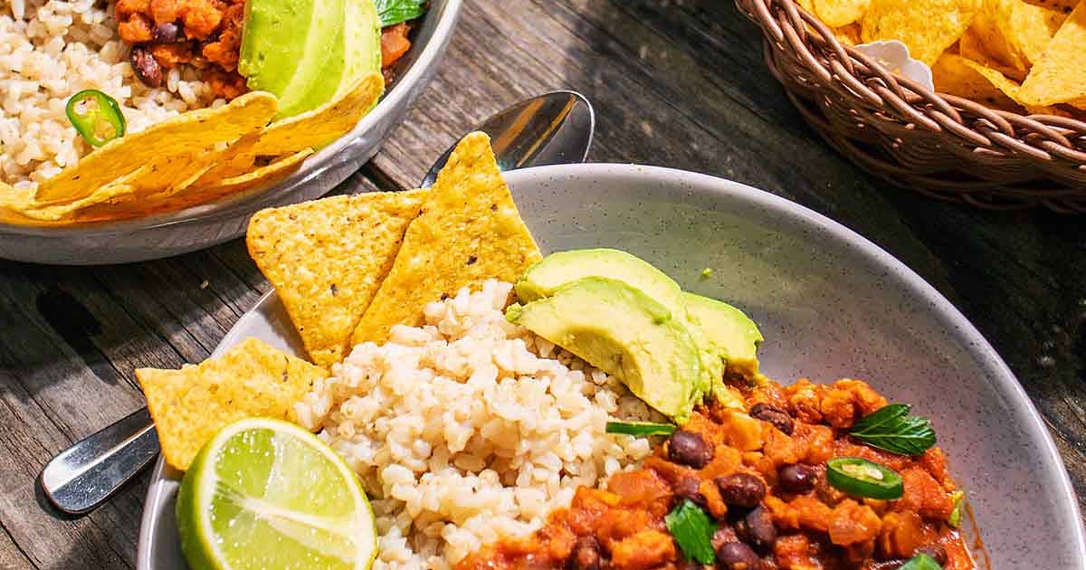 Vegan Chili (TVP Recipe) Samsung Food