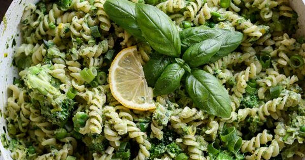 Creamy Green Leek & Pea Pasta Recipe Samsung Food