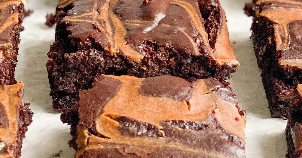 50 calorie peanut butter swirl brownies Recipe — Samsung Food