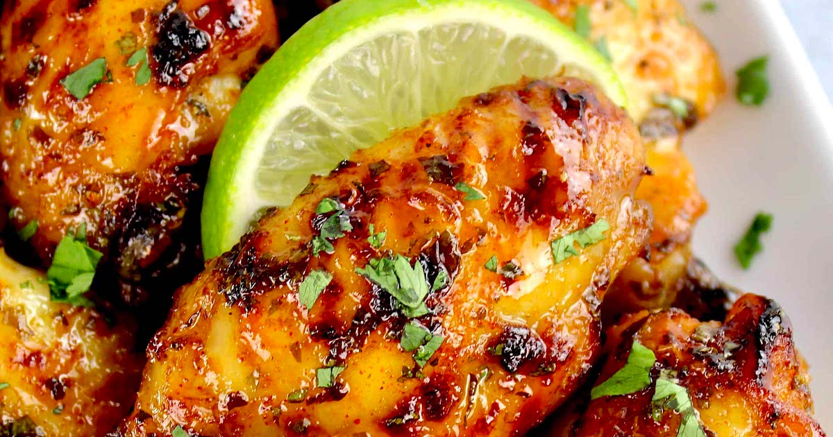 Cilantro Lime Chicken Wings Recipe Samsung Food