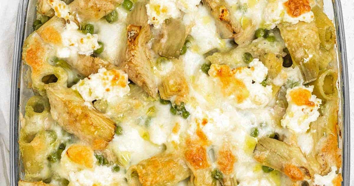 Artichoke Pasta Bake Recipe Samsung Food