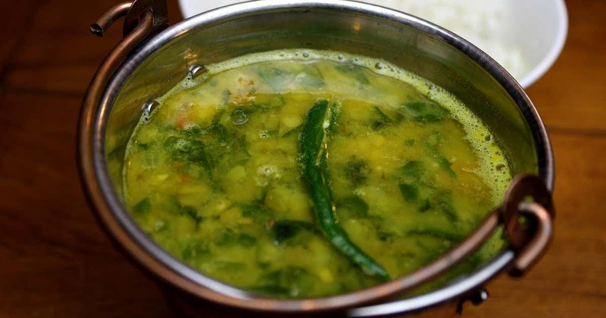 Spinach masoor dal (red lentils) Recipe — Samsung Food