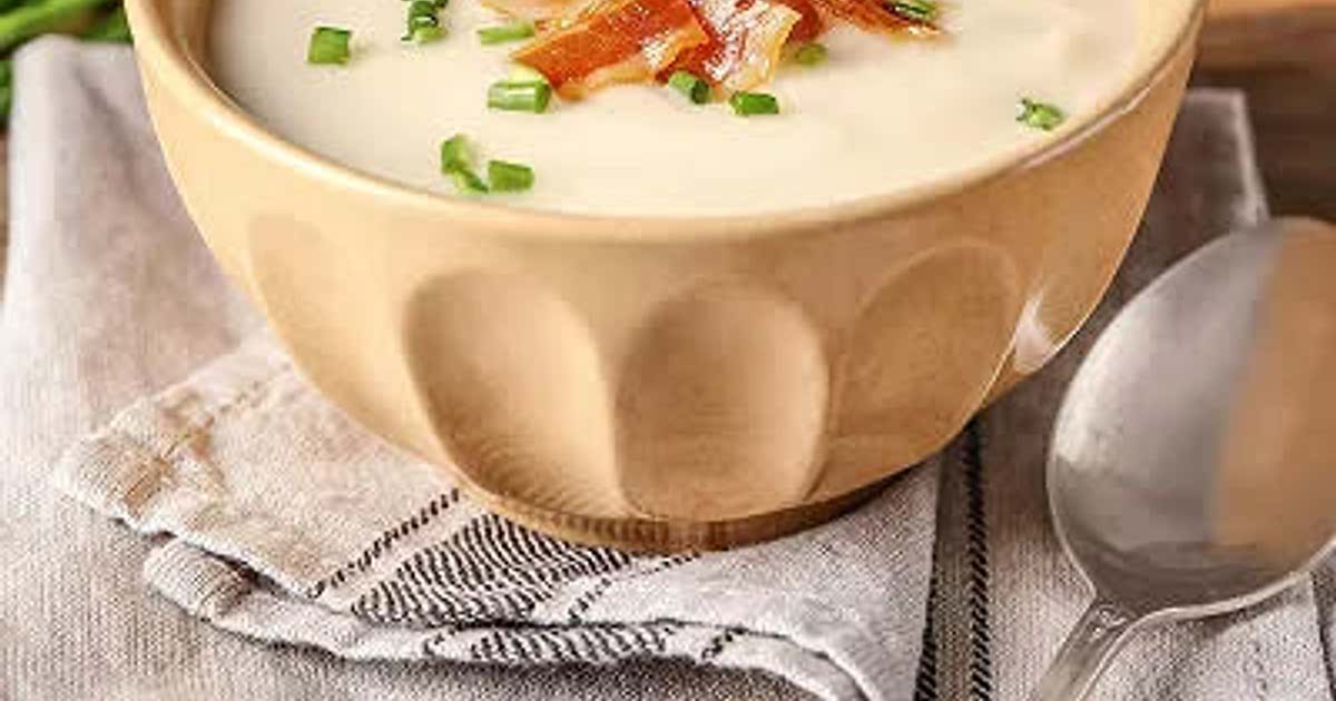 Velouté pomme sales de terre champignon