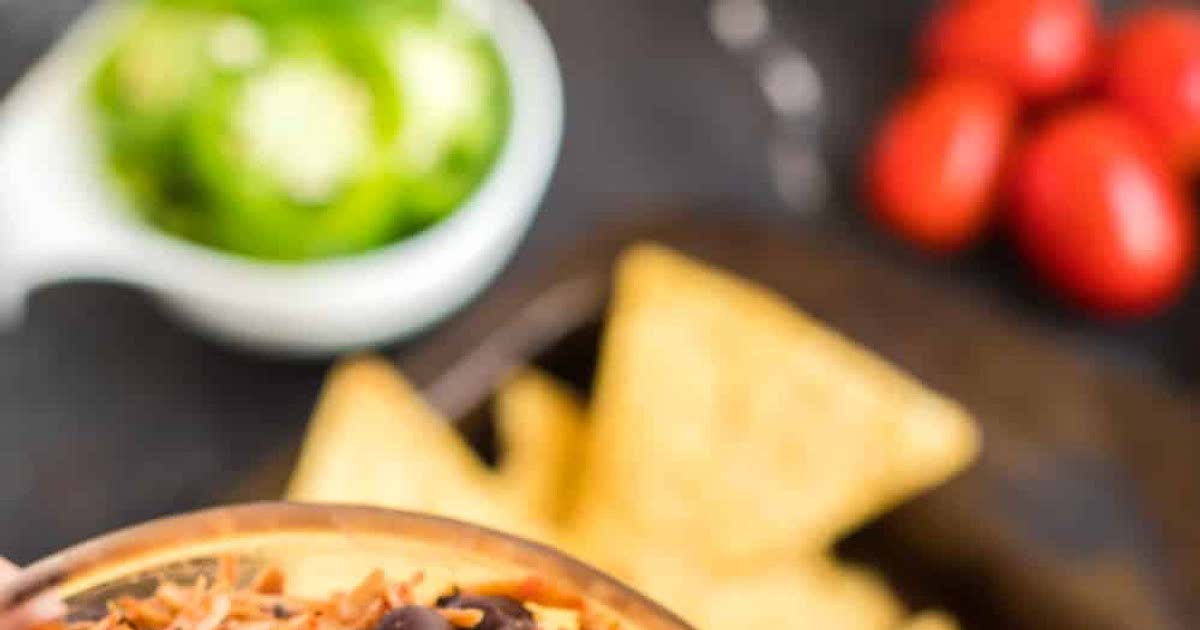 Slow Cooker Salsa Chicken with Black Beans Recipe Samsung Food