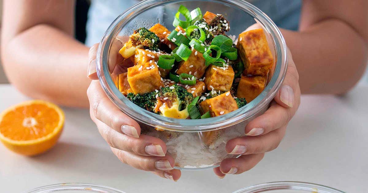 ORANGE TOFU & BROCCOLI (MEAL PREP) Recipe Samsung Food App