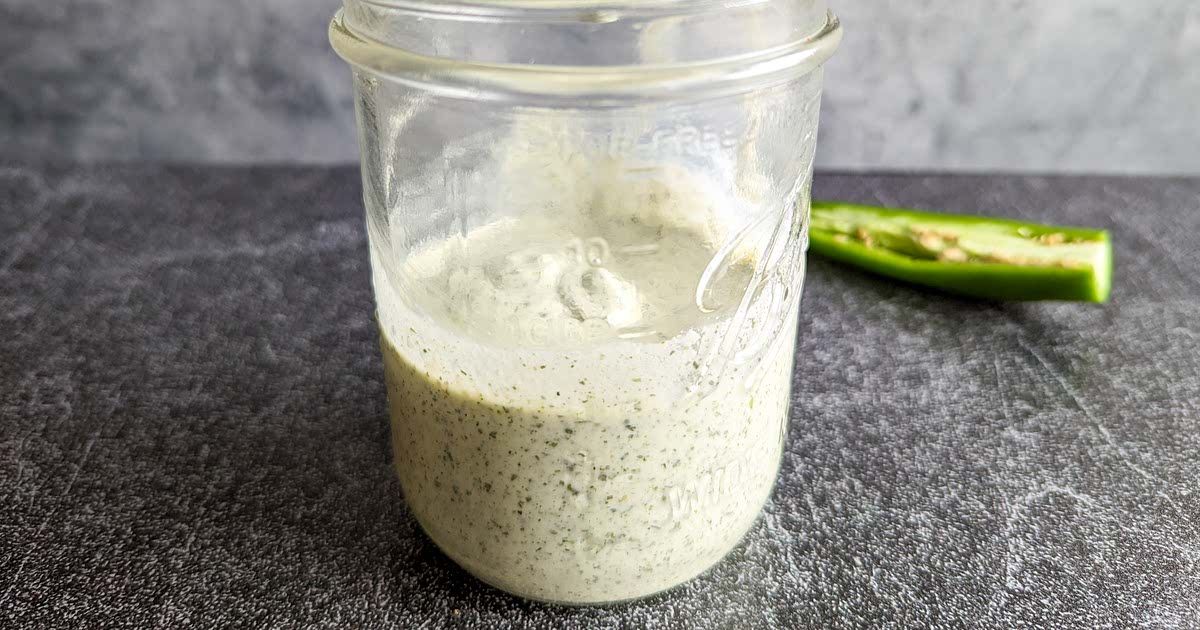 Jalapeño Lime Ranch Dressing Recipe Samsung Food
