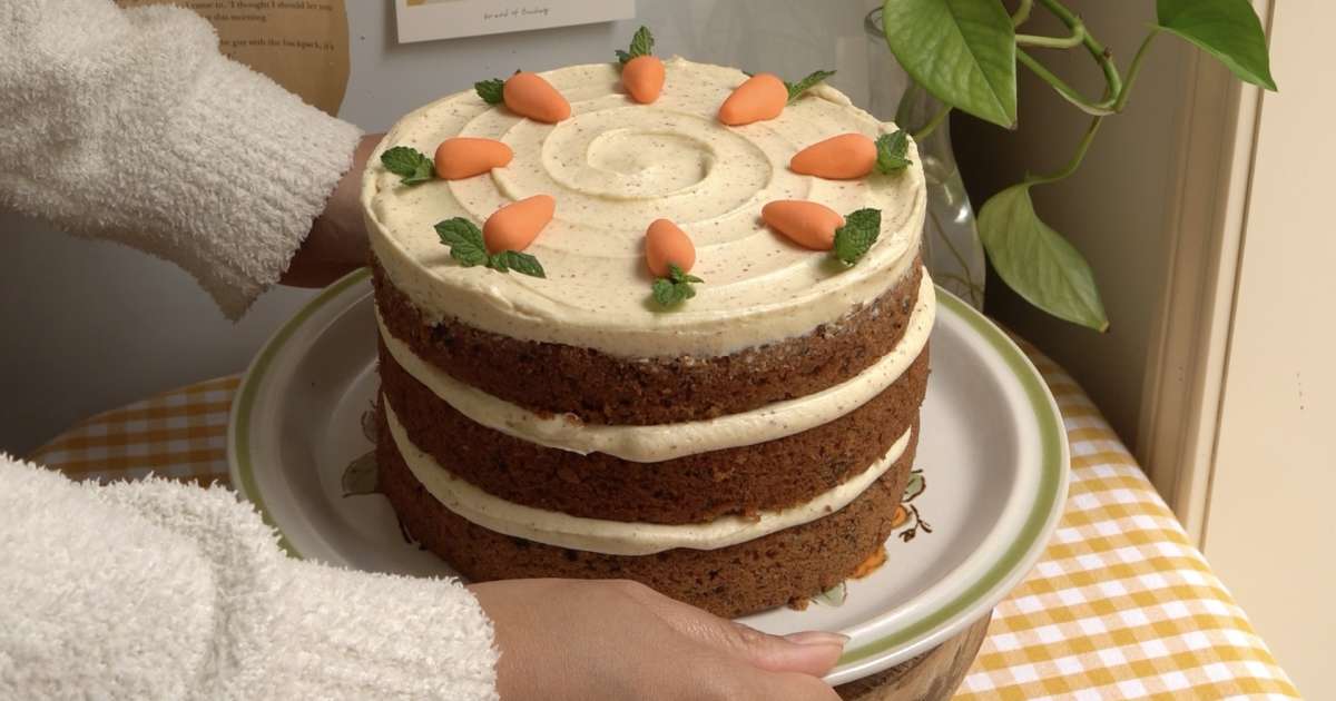DIY Fake Carrot Cake