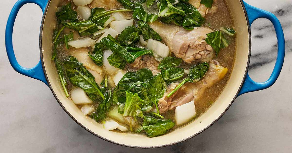 Chicken tinola clearance
