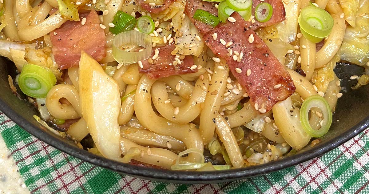 Stir fry Soy Sauce Udon Recipe Samsung Food