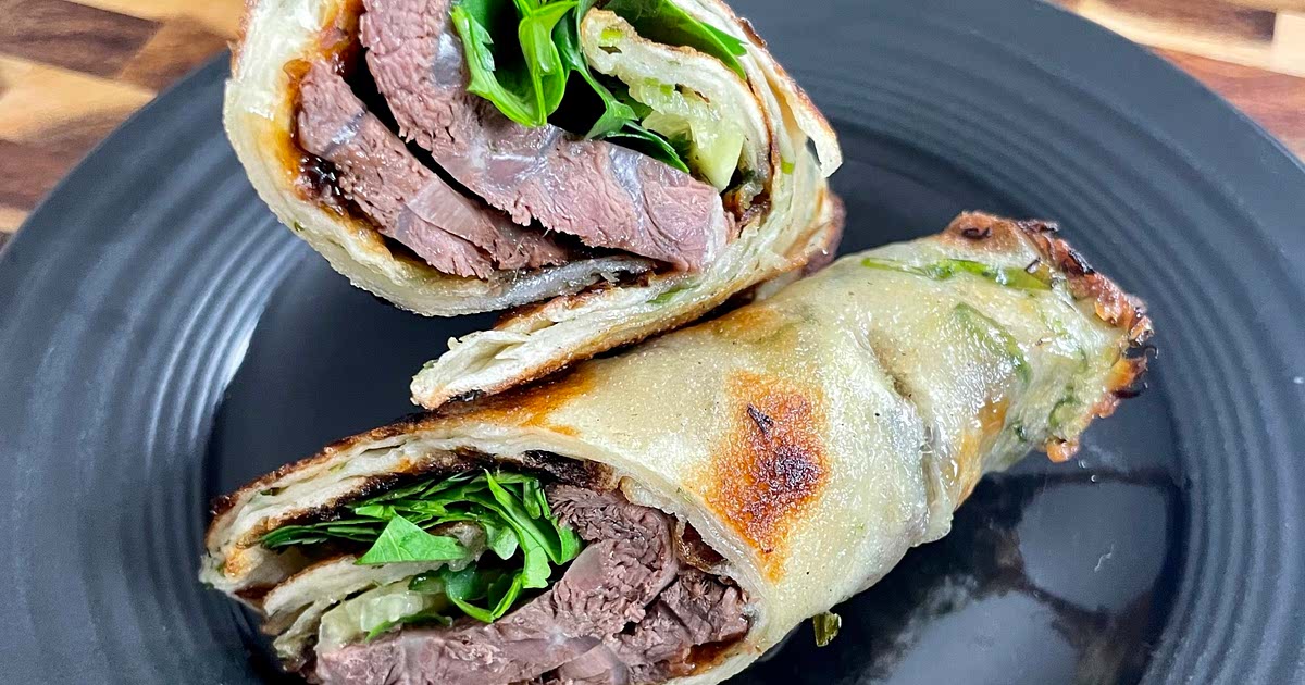 Beef pancake shop