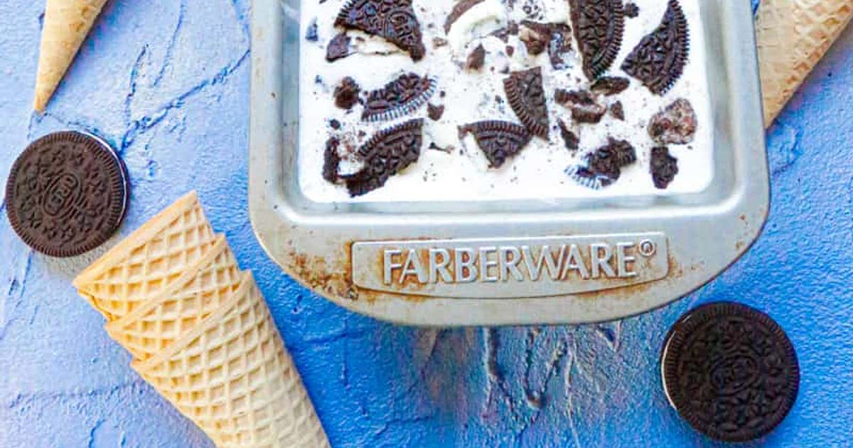 Oreo ice new arrivals cream recipe cuisinart