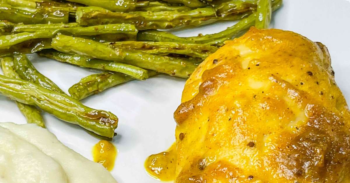 Sheet-Pan Honey Mustard Chicken