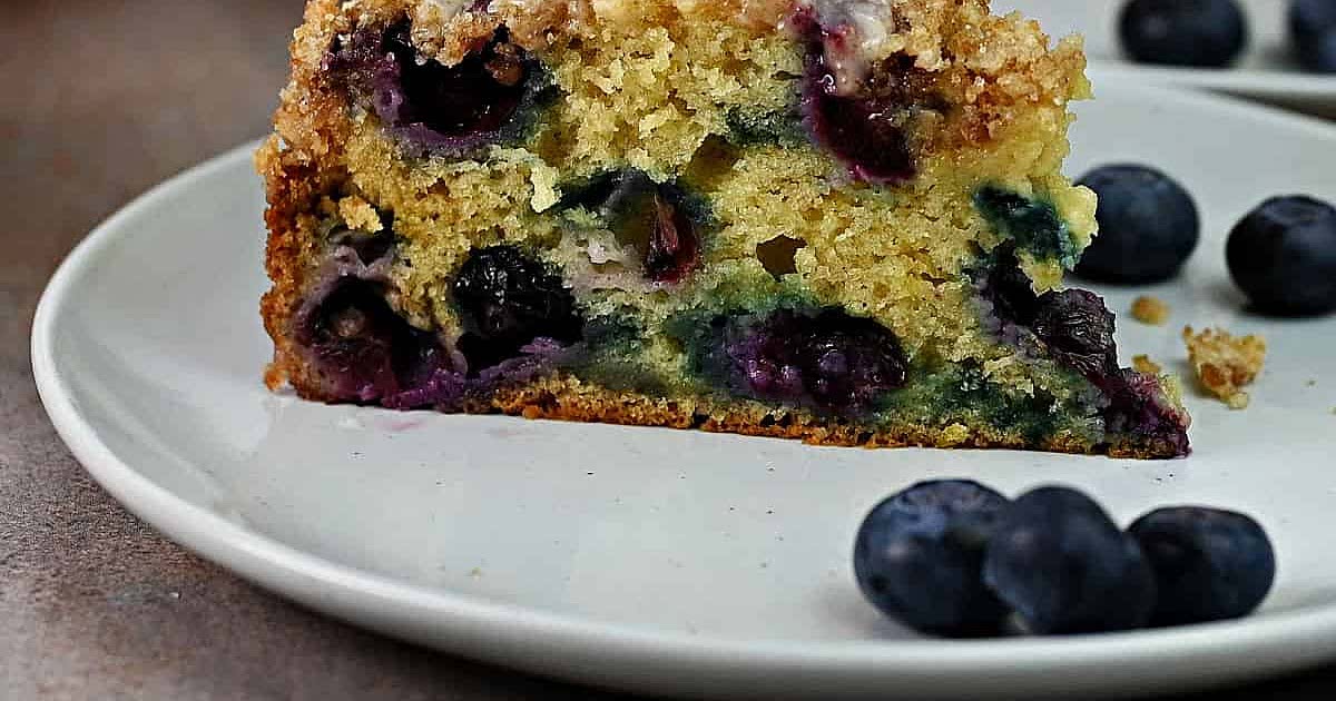 Blueberry Sour Cream Coffee Cake Recipe Samsung Food