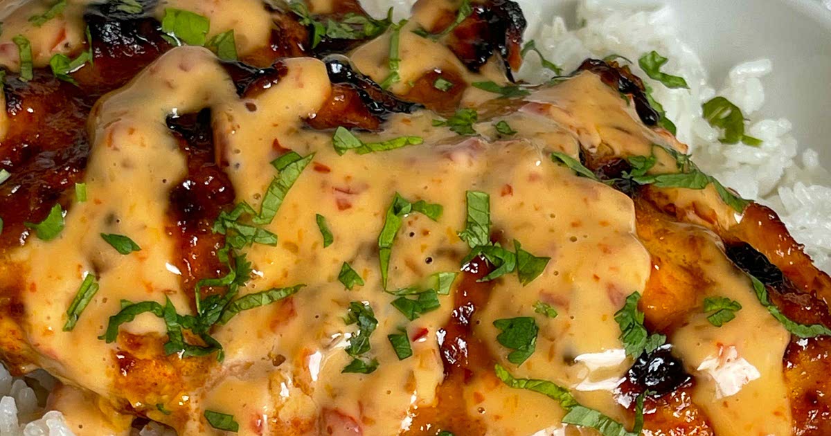 Bang Bang air fryer chicken Recipe — Samsung Food