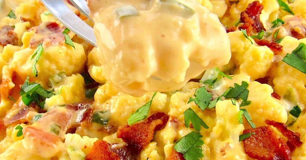 Keto Jalapeño Popper Cauliflower "Mac" and Cheese Recipe Samsung Food