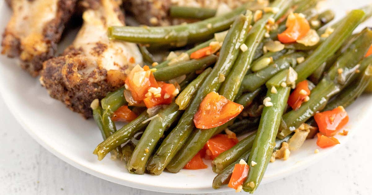Fresh Green Bean Side Dish Recipe Samsung Food
