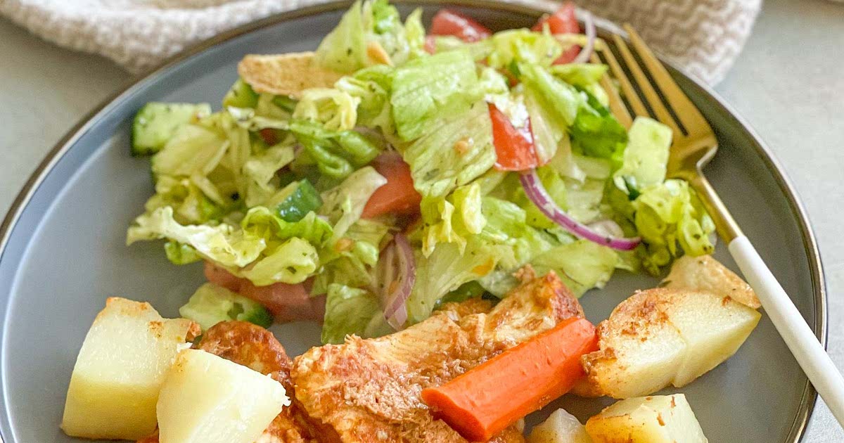 Baked Cumin Chicken and Potatoes Recipe Samsung Food