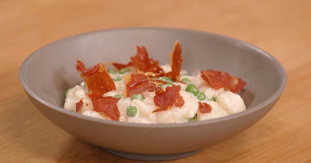 Gnocchi With Prosciutto & Peas Recipe Samsung Food
