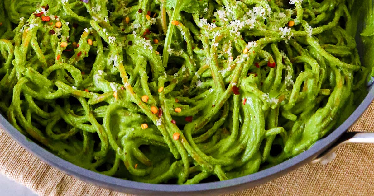 Iron Rich Spinach Pesto Pasta (vegan & gluten free) Recipe — Samsung Food