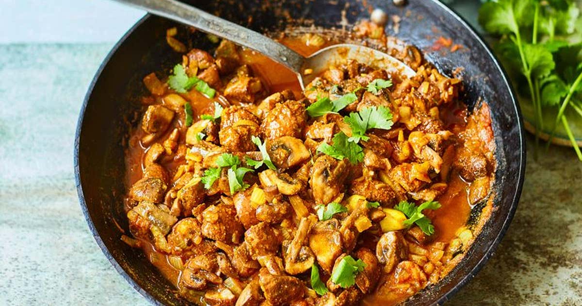 Mushroom bhaji sales