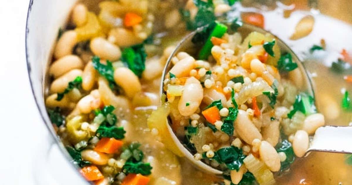 Cannellini Bean Stew with kale and Recipe Samsung Food