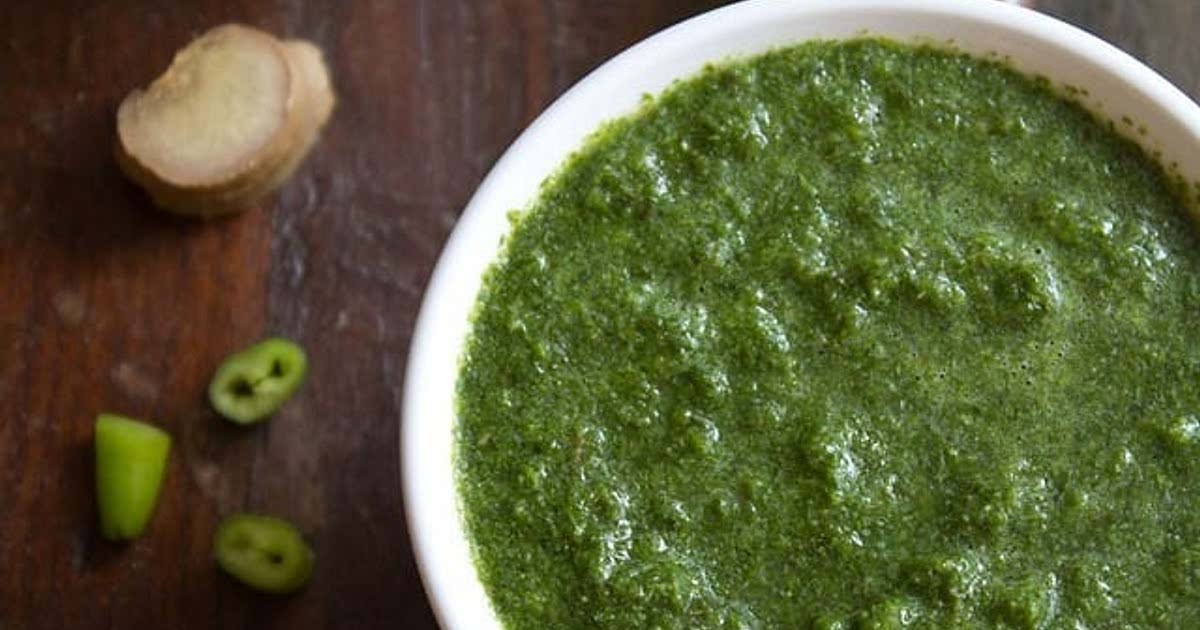 Cilantro Mint Chutney Recipe Samsung Food