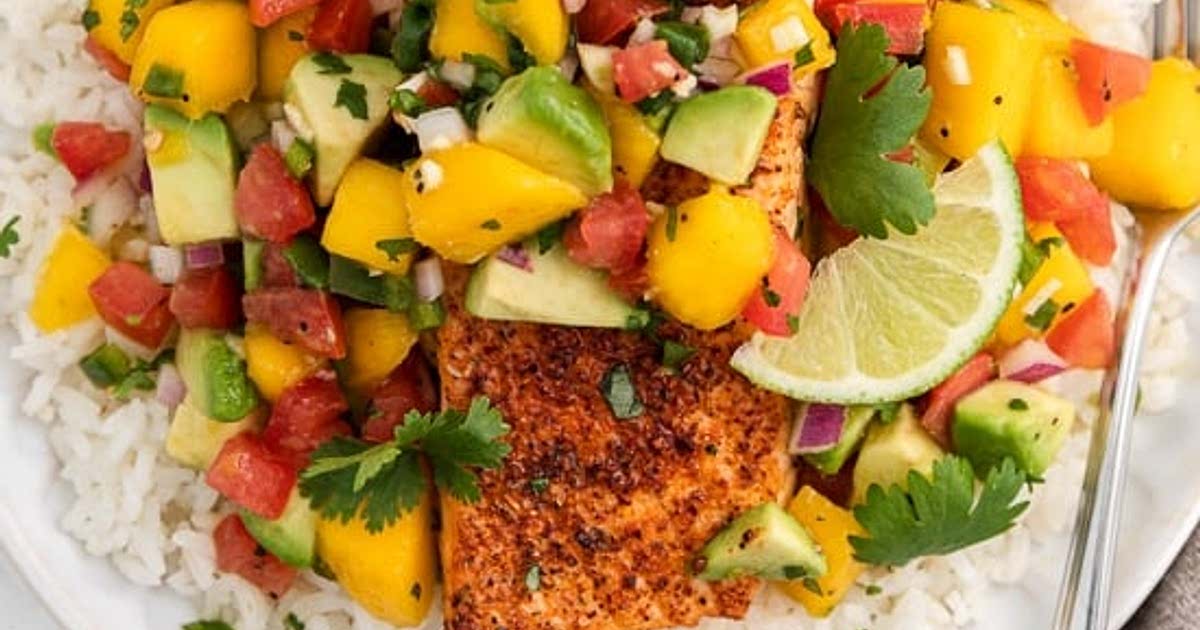 ChiliLime Air Fryer Salmon Recipe Samsung Food