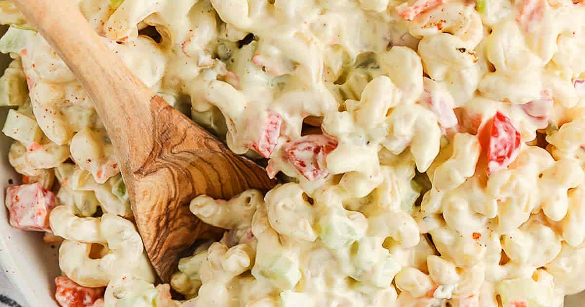Classic Creamy Macaroni Salad Recipe - Samsung Food