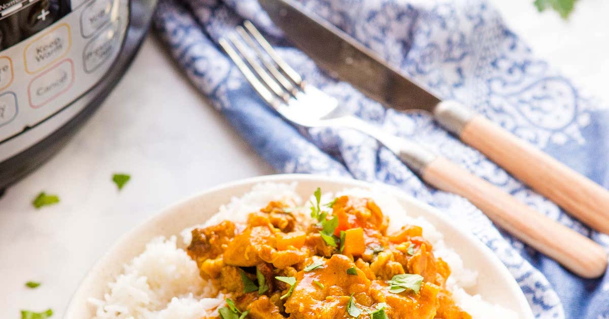 Dairy Free Instant Pot Butter Chicken