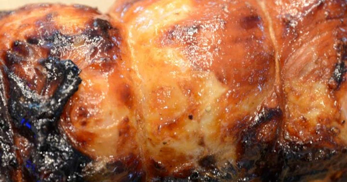 Air Fryer Rotisserie Pork Loin