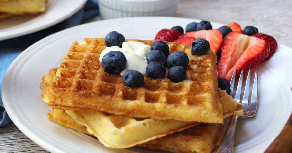 Overnight Raised Waffles Recipe Samsung Food