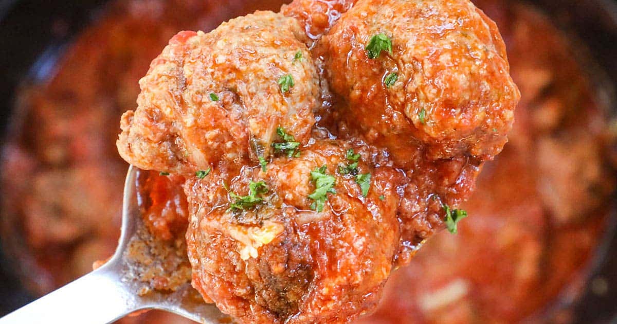 Crockpot Meatballs in Marinara Recipe Samsung Food