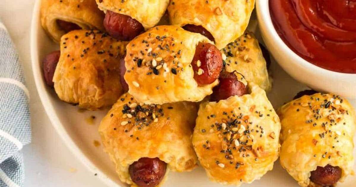 Puff Pastry Pigs in a Blanket Recipe Samsung Food