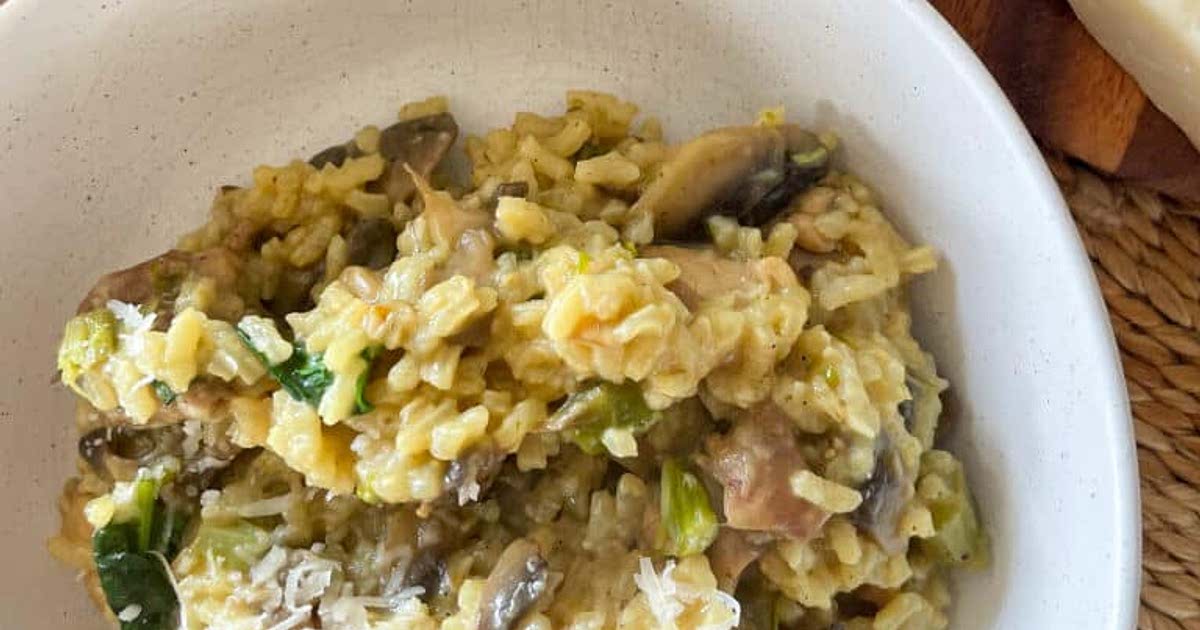 Baked Chicken Risotto Recipe Samsung Food