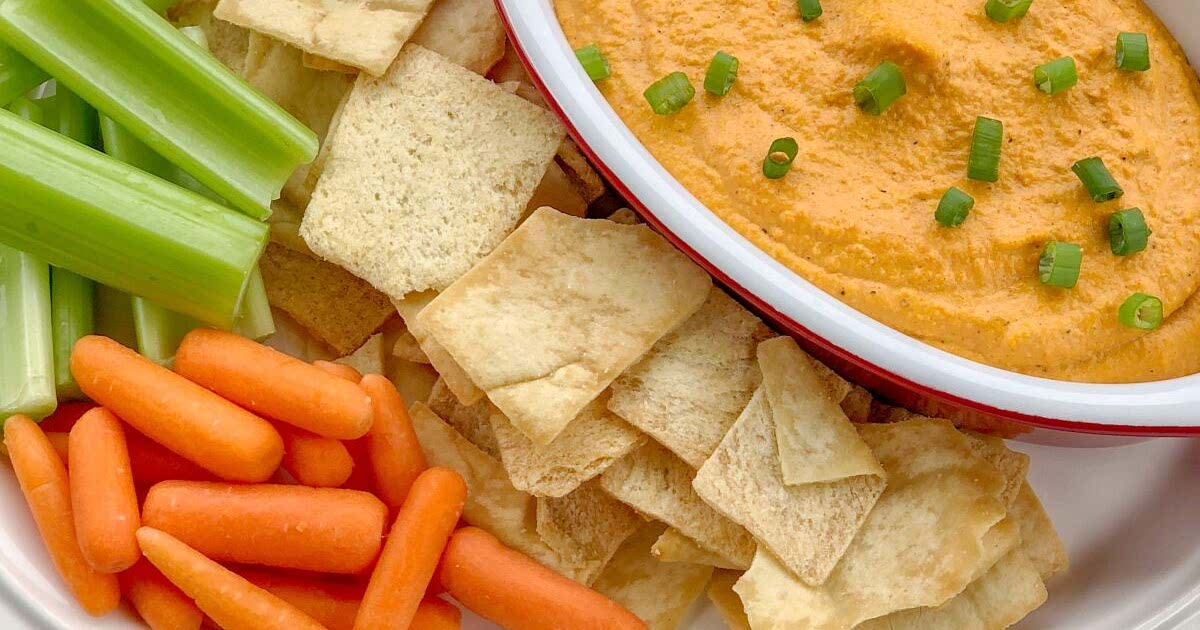4Ingredient Vegan Buffalo Dip Recipe Samsung Food