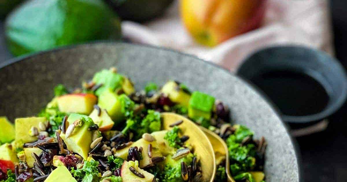 Kale Salad with Avocado Recipe Samsung Food