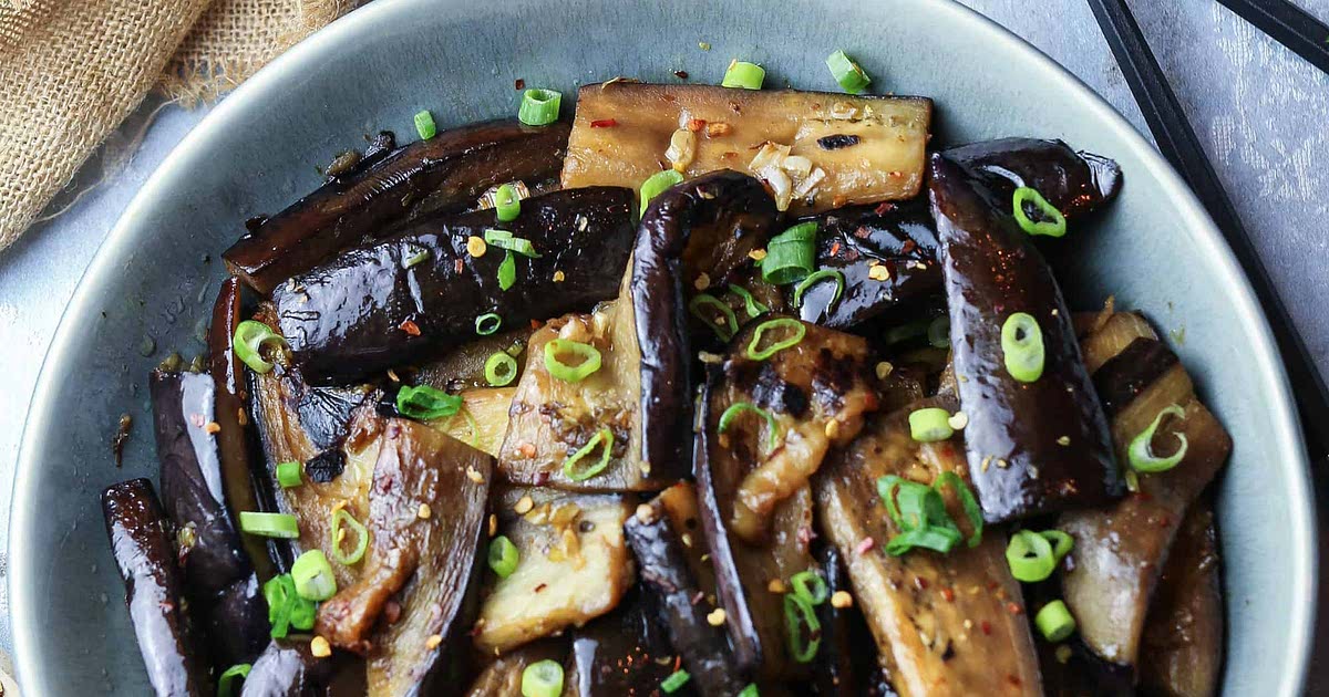 Garlic and Chilli Aubergine Recipe Samsung Food
